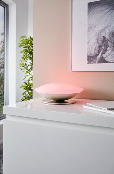 Eglo 33324 - LED RGBW Stm. stolní lampa FRATTINA-C LED/18W/230V matný chrom