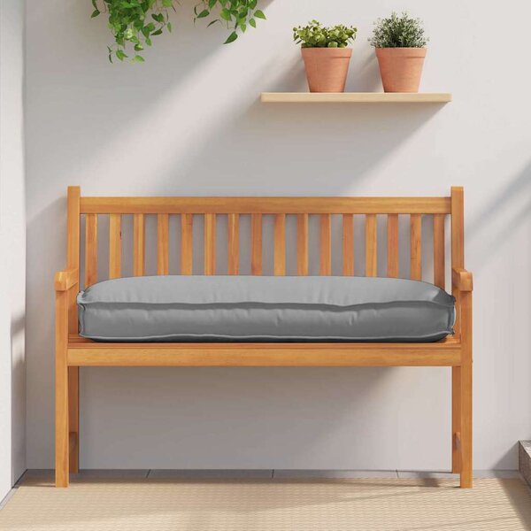 Polštář Šedá 120 x 50 x 12 cm Oxford látka