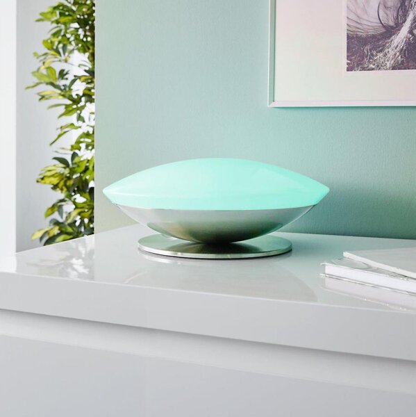 Eglo 33324 - LED RGBW Stm. stolní lampa FRATTINA-C LED/18W/230V matný chrom