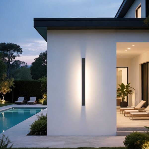 Brilagi - LED Koupel. osvětlení zrcadla AQUA LINE LED/24W/230V 90 cm IP44 antr
