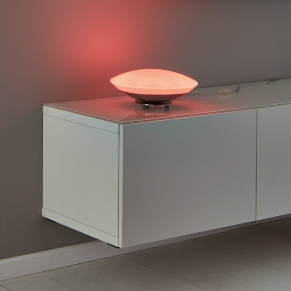 Eglo 33324 - LED RGBW Stm. stolní lampa FRATTINA-C LED/18W/230V matný chrom
