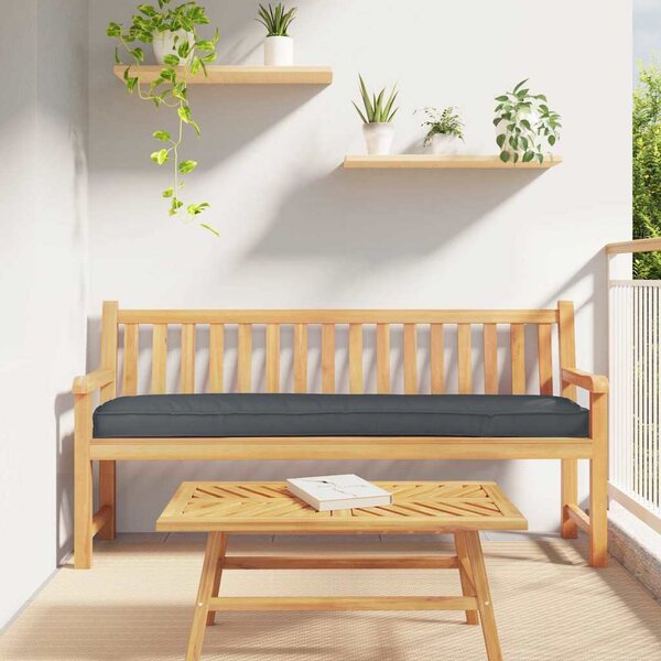 Polštář na palety Antracit 200 x 40 x 8 cm Oxfordská tkanina