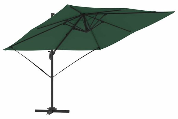 Roma Parasol Zelená 286 x 284 x 265 cm Hliník a polyester
