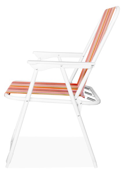 Linder Exclusiv Křeslo PO2600ST Tropic s pruhy