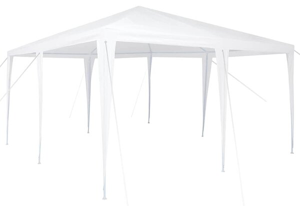 Party Stan Bílá 400 x 400 x 266 cm Polyethylen a ocel