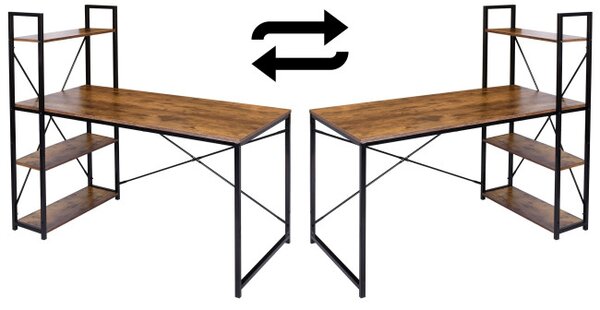 Kancelářský stůl TROSA Rustic dub