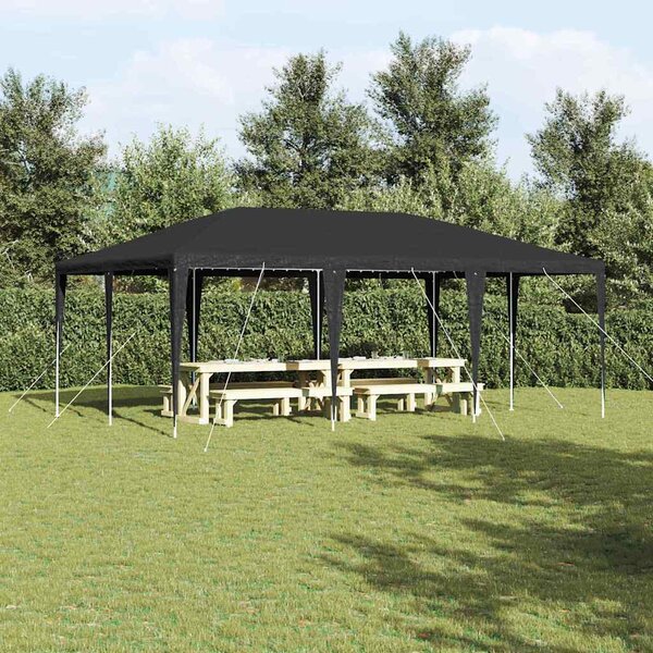 Party Stan Antracit 600 x 400 x 266 cm Polyethylen a ocel