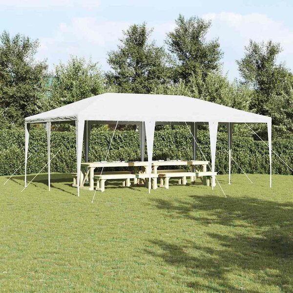 Party Stan Bílá 600 x 400 x 266 cm Polyethylen a ocel
