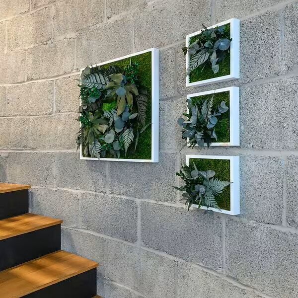 Rostlinný obraz s designem Džungle 55x55