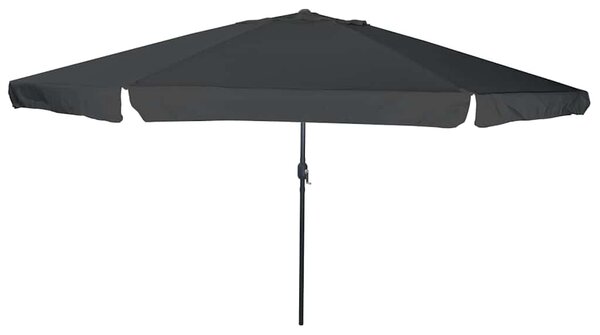 Zahradní slunečník Antracit 394 x 394 x 248 cm Polyester a ocel
