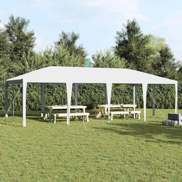 Party Stan Bílá 800 x 400 x 266 cm Polyethylen a ocel