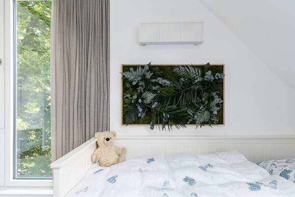 Rostlinný obraz s designem Džungle 100x60, Dřevěný rám (dub)