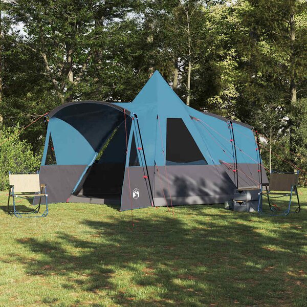 Teepee stan pro 8 osob se střechou Modrá 720 x 465 x 295 cm