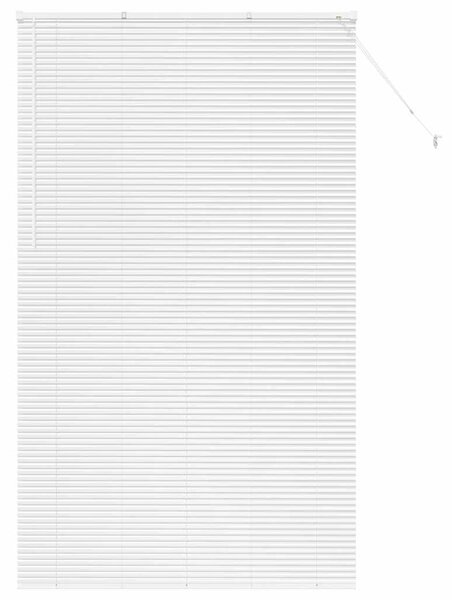 Žaluziové rolety Bílá 220 x 135 cm Hliník