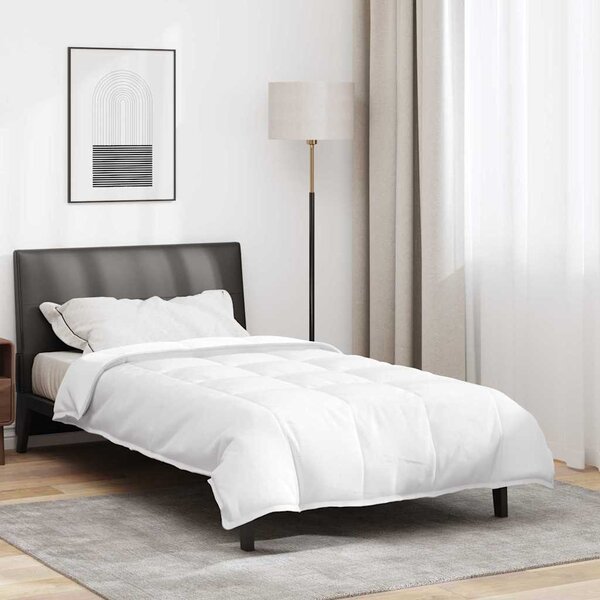 2-in-1 Duvet Bílá 135 x 200 cm Peří