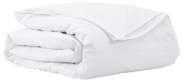 2-in-1 Duvet Bílá 200 x 200 cm Peří