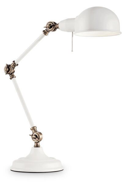 Stolní lampa Ideal lux 145198 TRUMAN TL1 BIANCO 1xE27 60W