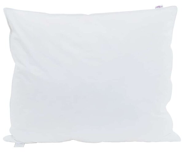 Polštář s polštářem 2 pcs Bílá 60 x 70 cm Peří