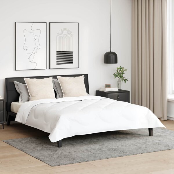 Polštář s polštářem 2 pcs Bílá 80 x 80 cm Bavlna