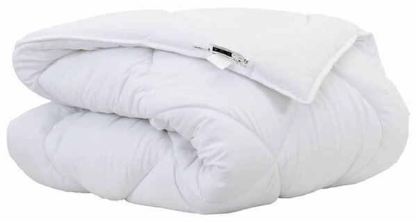 Zimní přikrývka Bílá 200 x 135 x 5 cm Polyester