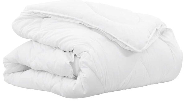 2-in-1 Duvet Bílá 201 x 201 x 9 cm Polyester