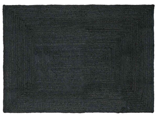 Kusové koberce Obdélníkový Tmavě šedá 160 x 230 cm juta