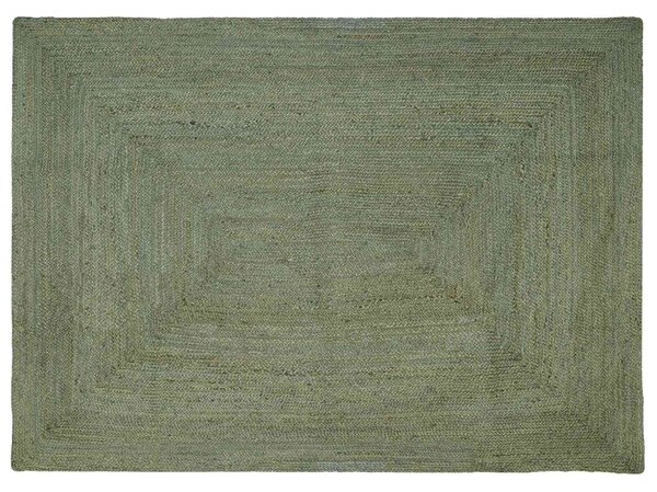 Kusové koberce Obdélníkový Olivově zelená 160 x 230 cm juta