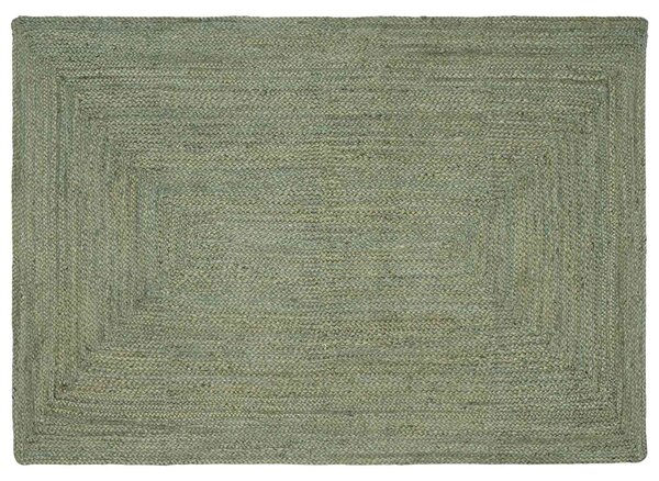 Kusové koberce Obdélníkový Olivově zelená 120 x 170 cm juta