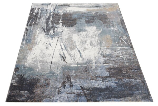 Moderní kusový koberec Ragolle Argentum 63843 2626 Abstraktní modrý Rozměr: 133x195 cm