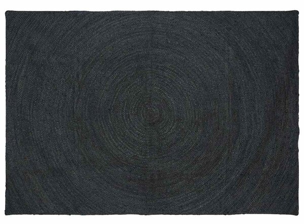 Kusové koberce Tmavě šedá 160 x 230 cm juta