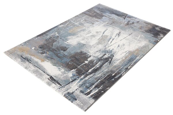 Moderní kusový koberec Ragolle Argentum 63843 2626 Abstraktní modrý Rozměr: 133x195 cm
