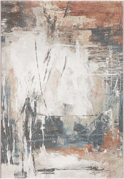Moderní kusový koberec Ragolle Argentum 63843 7270 Abstraktní béžový Rozměr: 133x195 cm