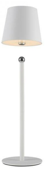 JUST LIGHT LED svítidlo na láhev bílé na baterie dotykový stmívač USB IP54 stolní lampa 3000K LD 19251-16
