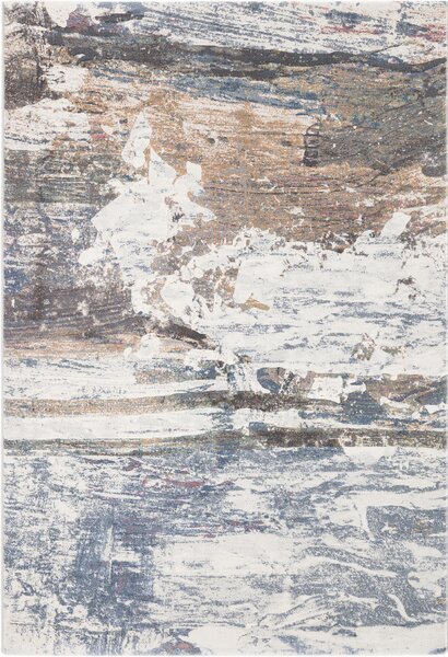 Moderní kusový koberec Ragolle Argentum 63847 6626 Abstraktní béžový krémový Rozměr: 133x195 cm