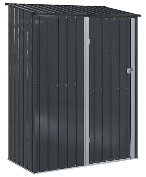 Zahradní kůlny Antracit 153,5 x 86 x 200 cm Kov