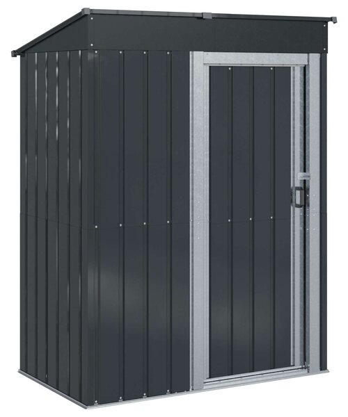 Zahradní kůlny Antracit 137 x 81 x 180 cm Kov