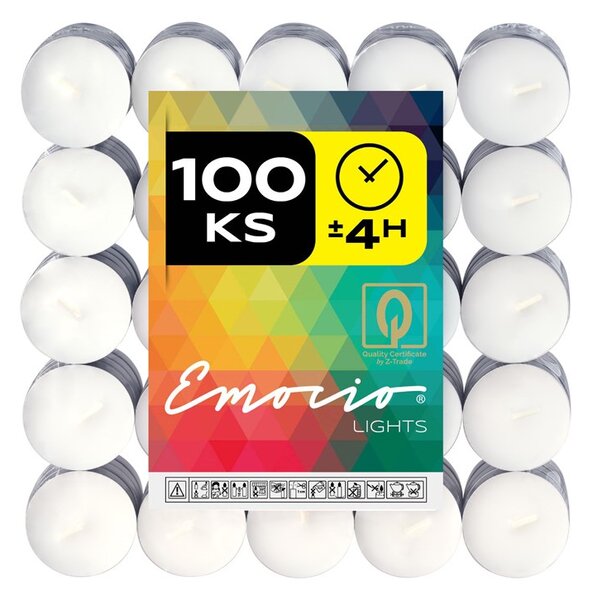 Emocio Čajové 100ks ~4 hod. plato