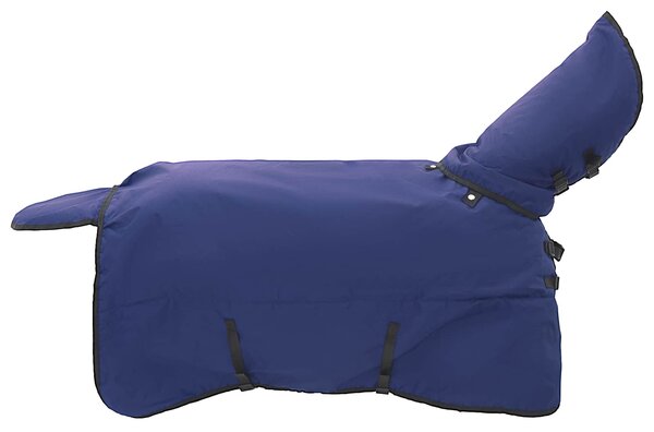 Deka pro koně Tmavě zelená a černá 115 cm Polyester