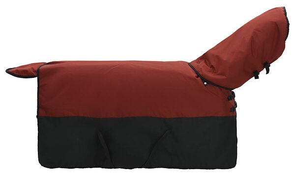 Deka pro koně Tmavě zelená a černá 75 cm Polyester