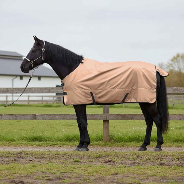 Deka pro koně Cappuccino 115 cm Polyester
