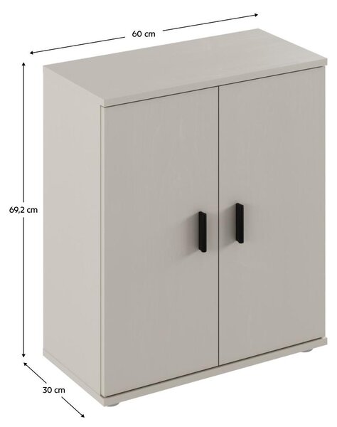Kondela Dvoudveřová komoda Adeli Typ 1 - kašmír