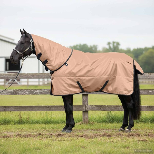 Deka pro koně Cappuccino 75 cm Polyester