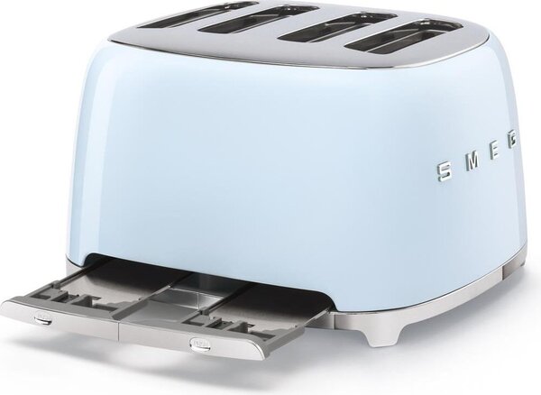 Smeg TSF03WHEU Toustovač na 4 tousty 50's Style 4 přihrádky bílý
