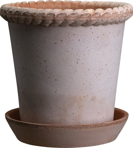 Bergs Potter ER35S Malý květináč Emilia s podstavcem 35 cm růžový