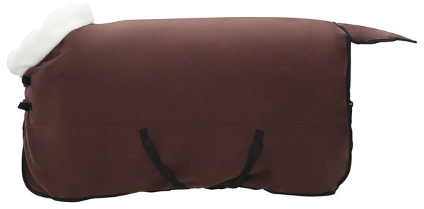 Deka pro koně Úplně tmavě hnědá 125 cm Polartec fleece