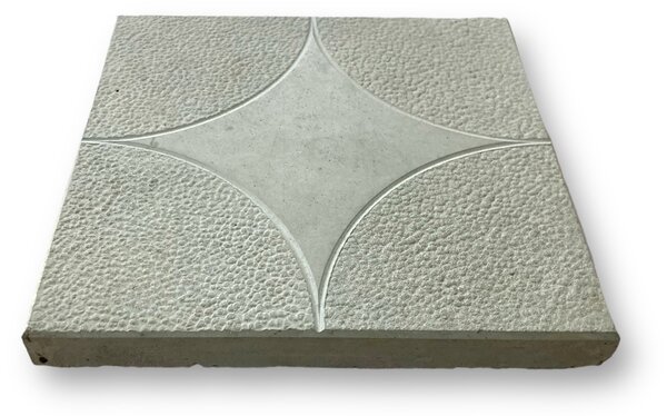 Báča Beton Plošná dlažba chodníková - Hvězdice (30 x 30 x 3 cm) Barva: Tmavě hnědá, Objednávám: Jednotlivé kusy