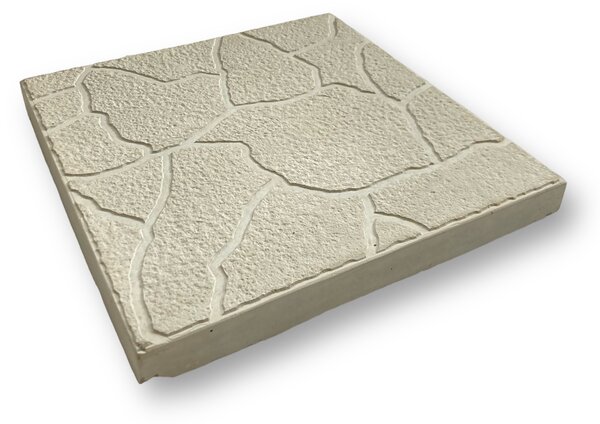 Báča Beton Plošná dlažba chodníková - Kámen (30 x 30 x 3 cm) Barva: Tmavě hnědá, Objednávám: Jednotlivé kusy