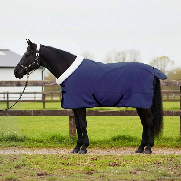 Deka pro koně Námořnická modrá 135 cm Polartec fleece