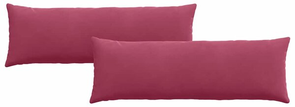 Pohovkové polštáře 2 pcs Víno Červené 120 x 40 cm