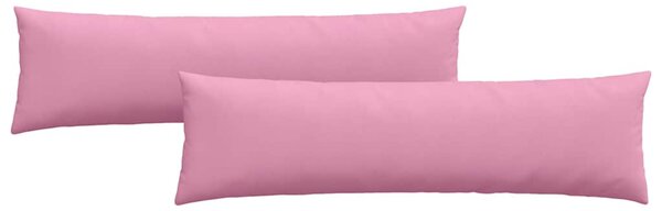 Pohovkové polštáře 2 pcs Růžová 145 x 40 cm textil